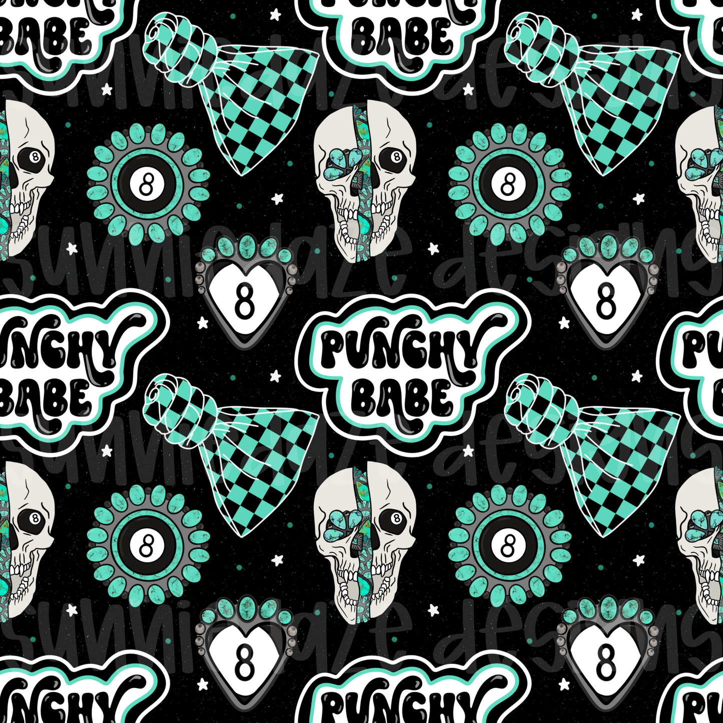 Punchy babe 🩵 limited