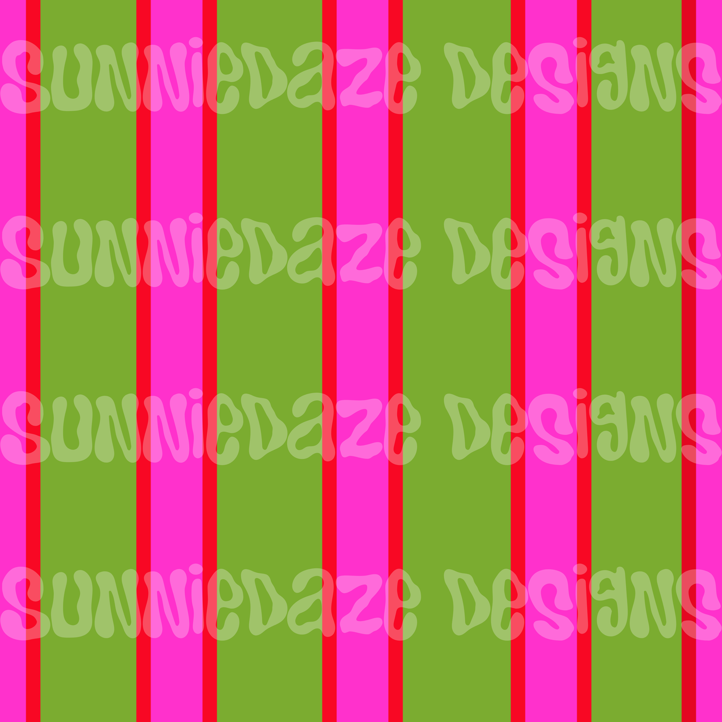Christmas cord stripes