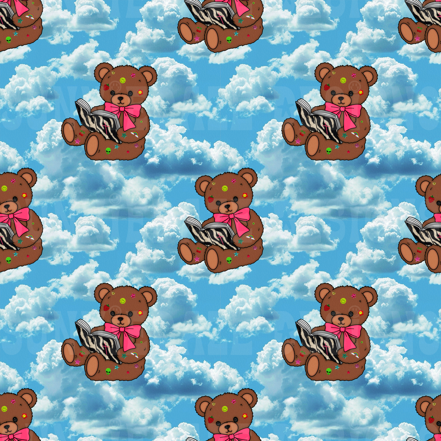 Trendy bear w bible