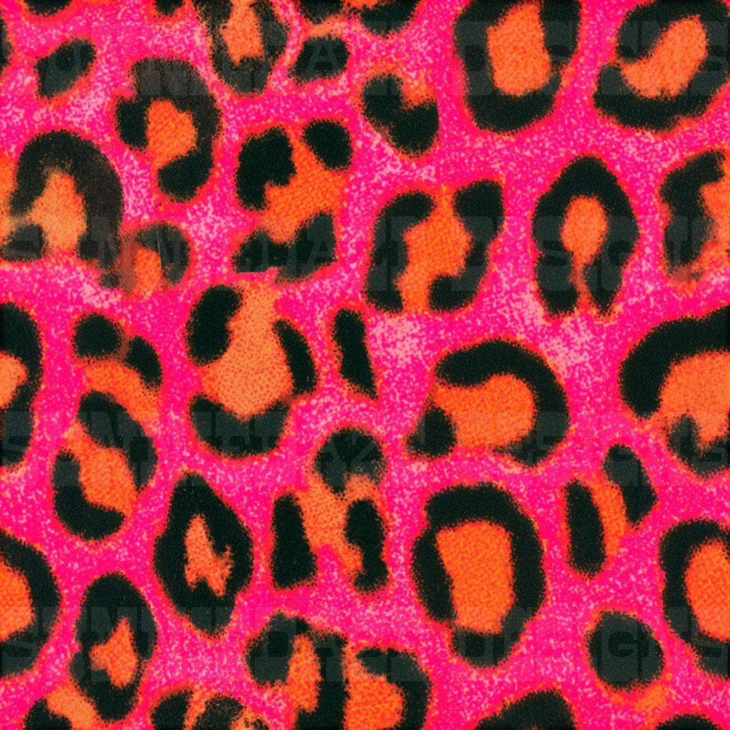 Pink and orange leopard • commercial use