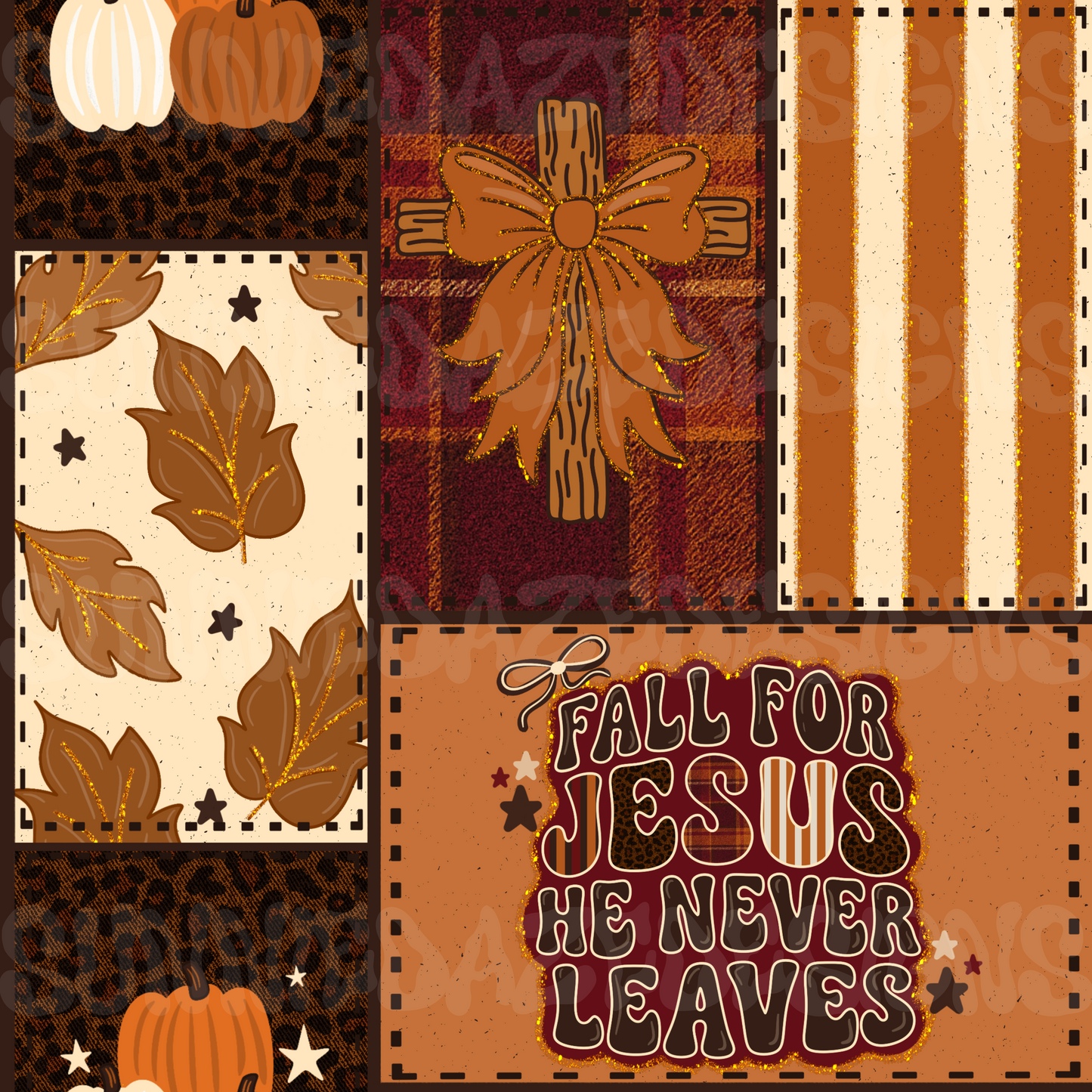 Fall for Jesus seamless