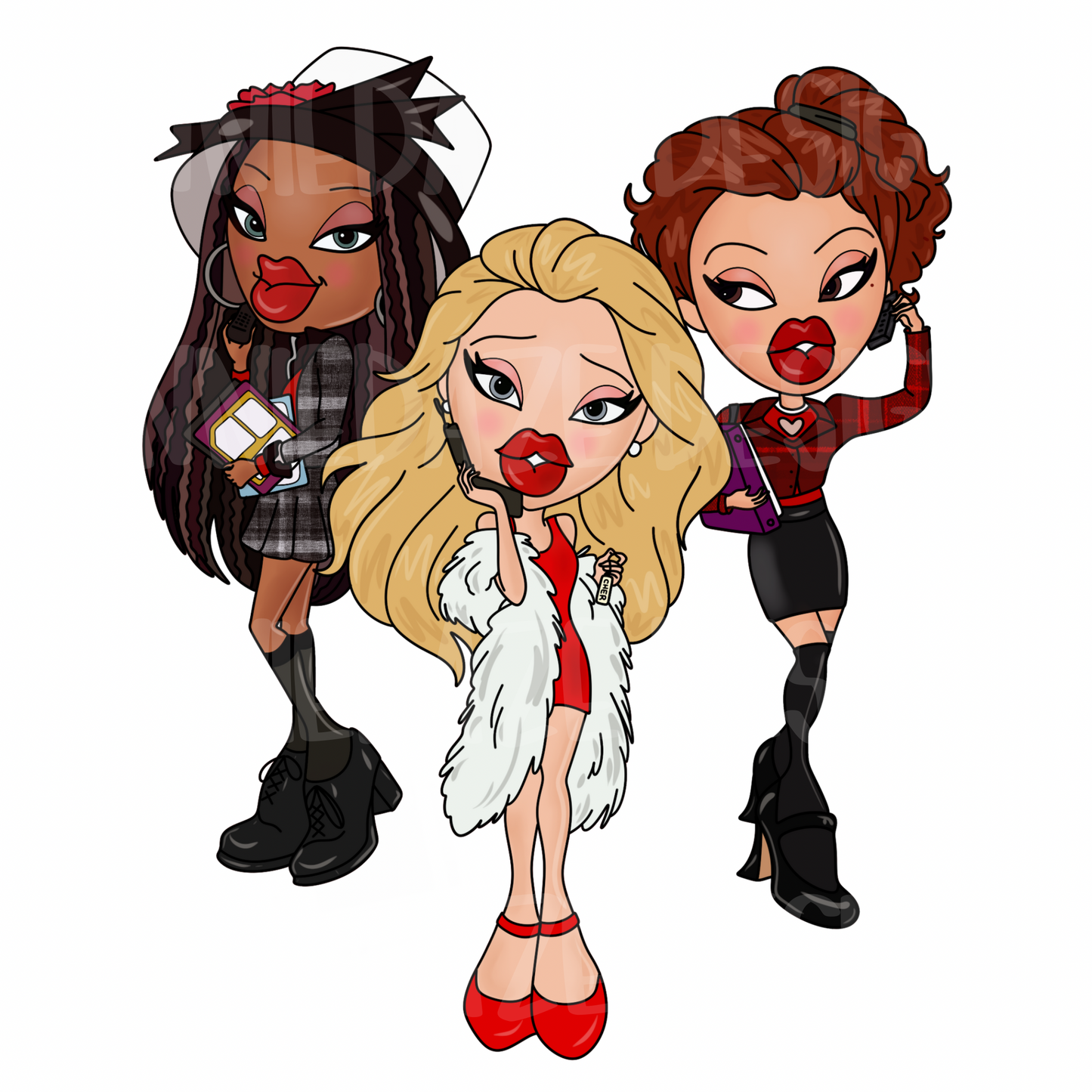 Iconic bundle of 2 PNGs