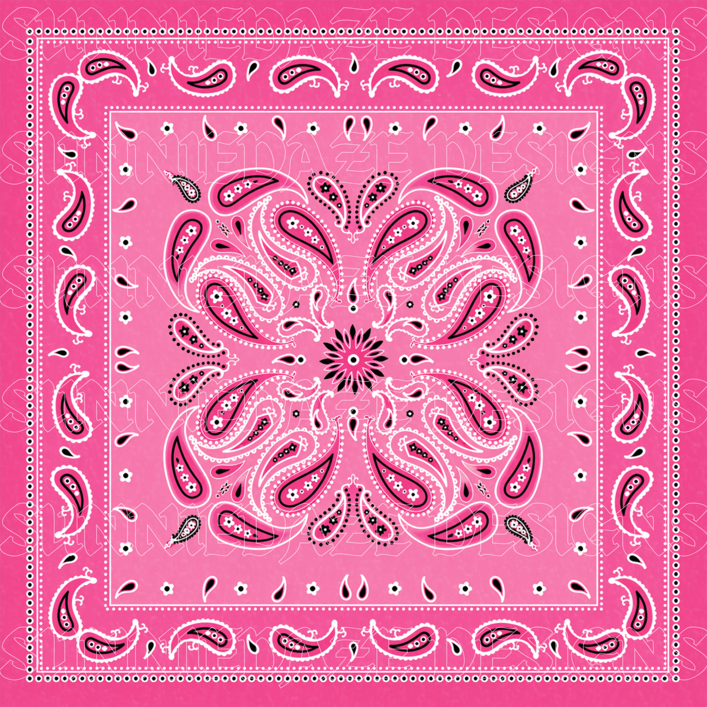 Pink bandana