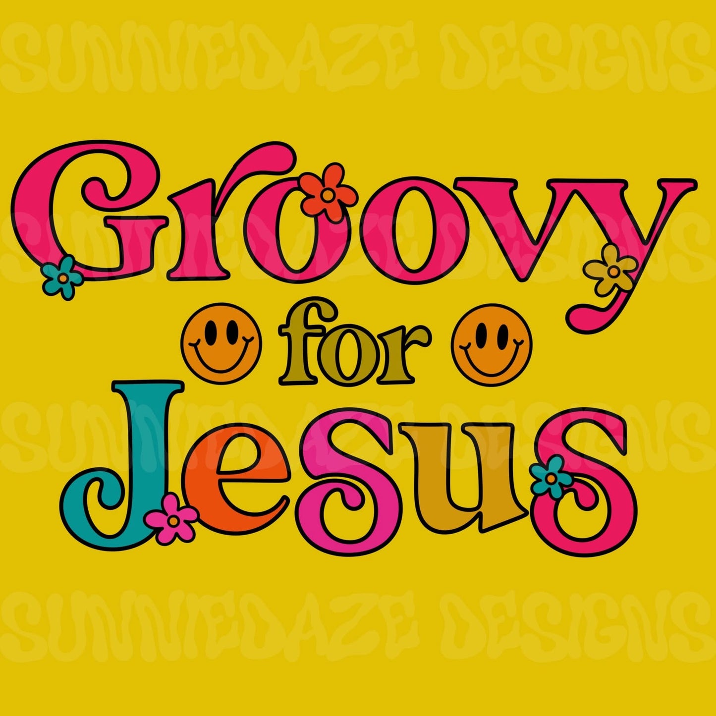 Groovy for Jesus PNG