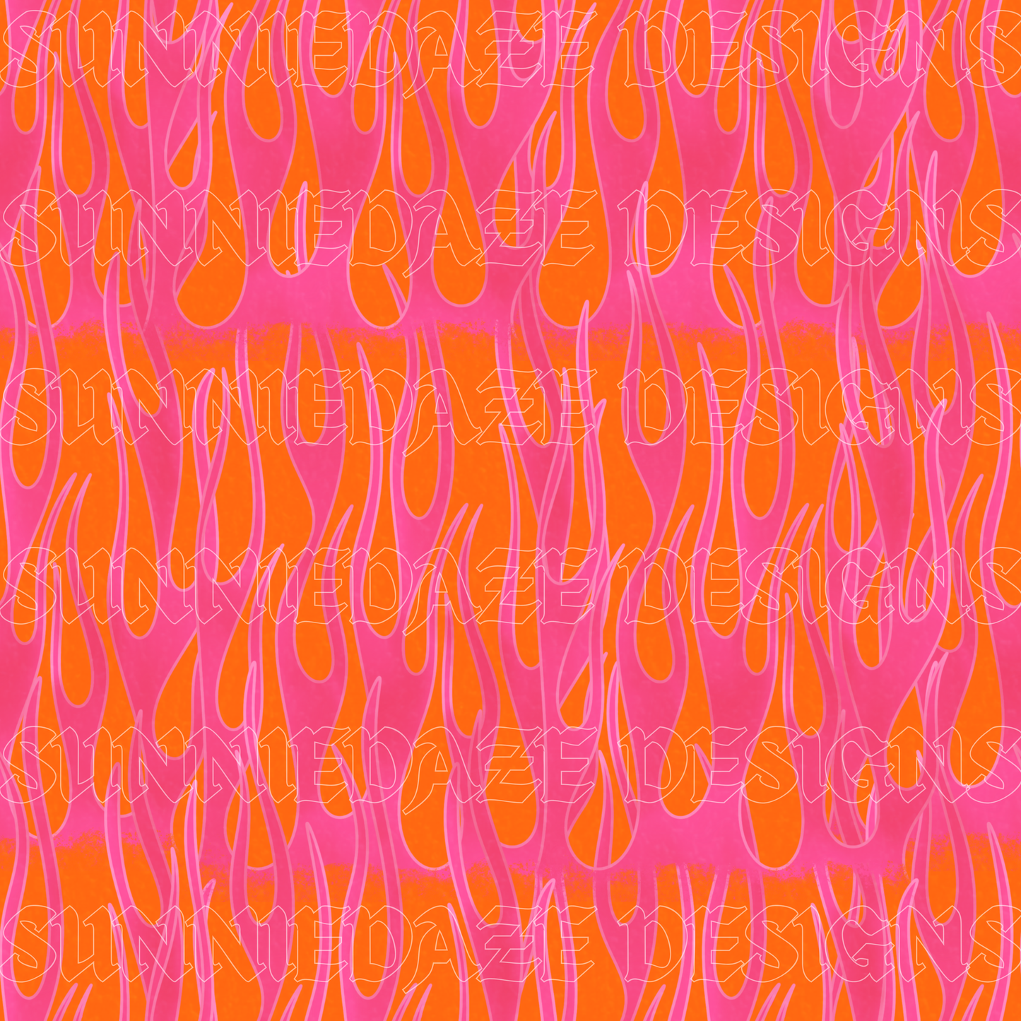 Pink and orange flames commercial use