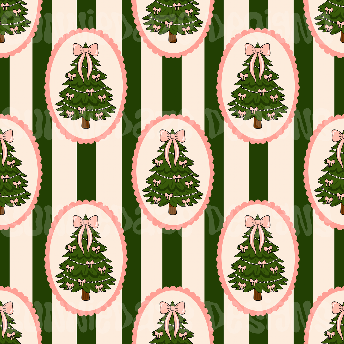 Cutesy Christmas trees