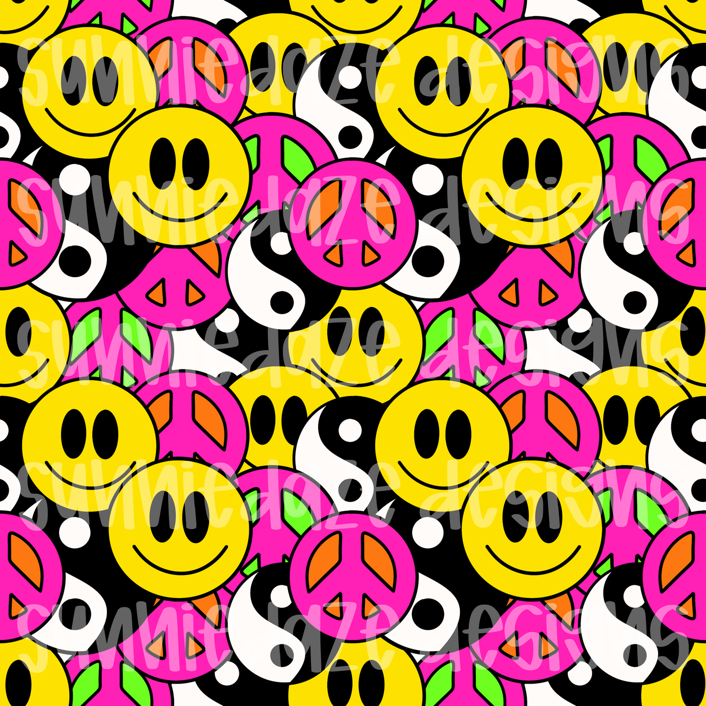 Cutie collage seamless