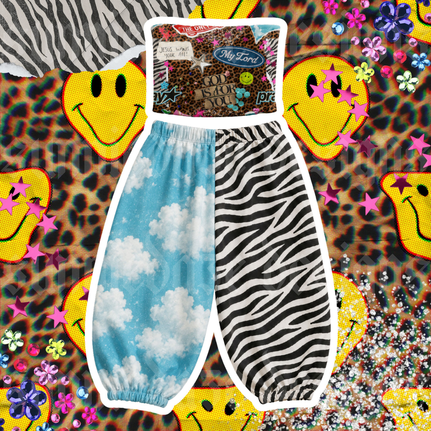 Heavenly wild scrap book seamless