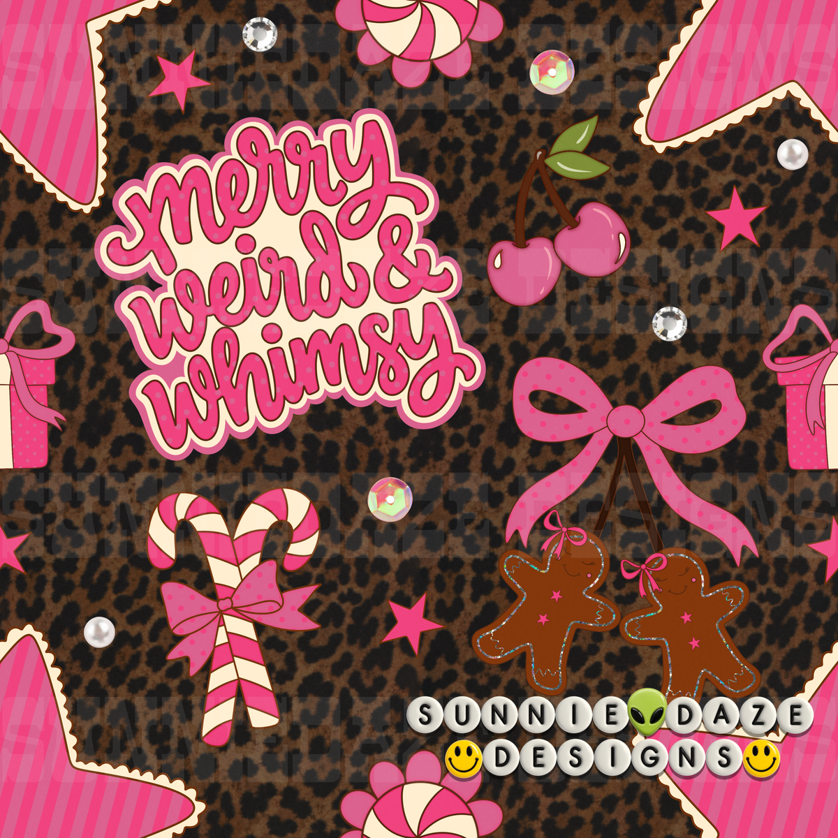 Whimsy Ginger Bread & Candy Cane