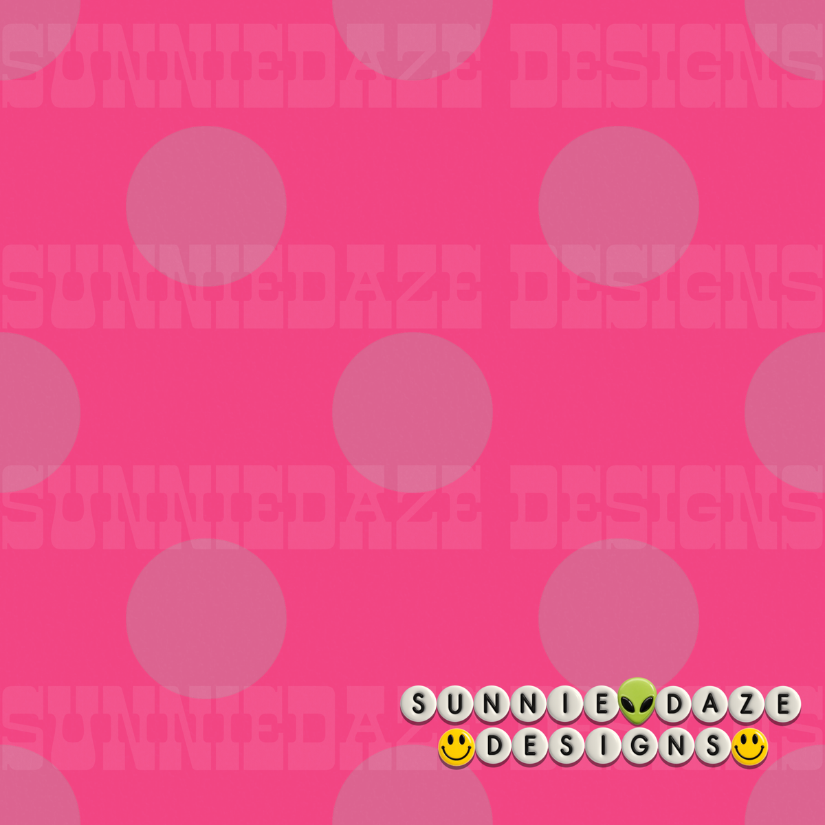 Dark Pink/ Light Pink Polka Dot
