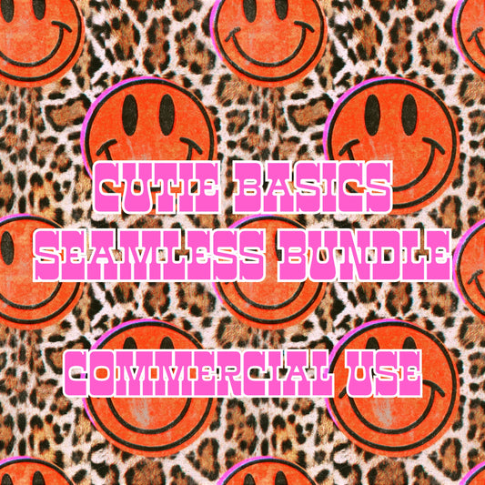 Cutie basics seamless bundle • commercial use