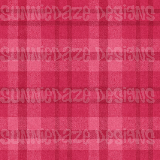 Pink plaid