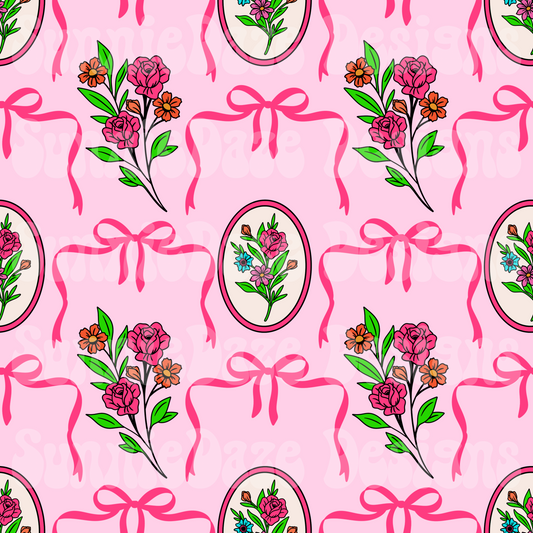 Coquette flowers pink