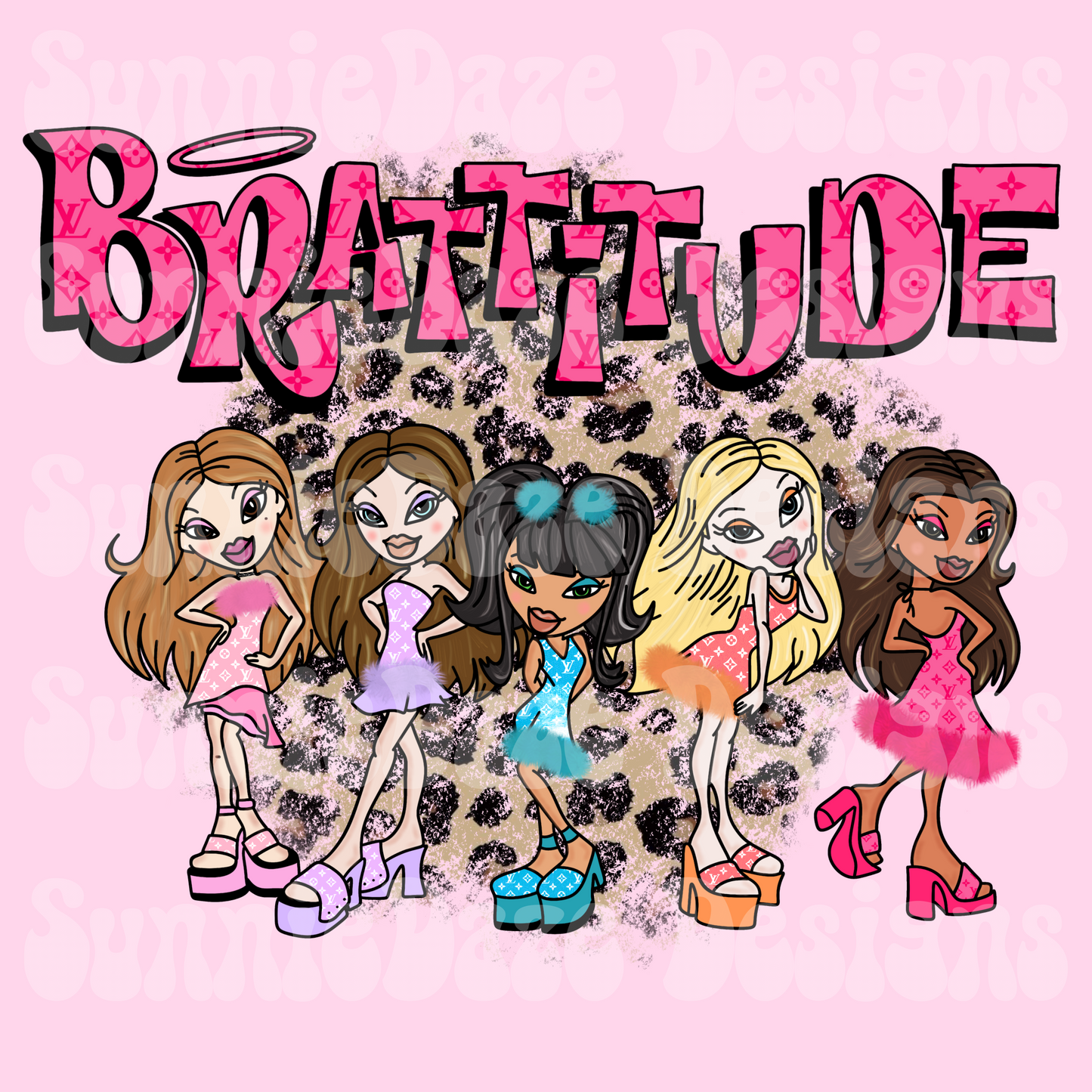 Brattitude png w the girlys