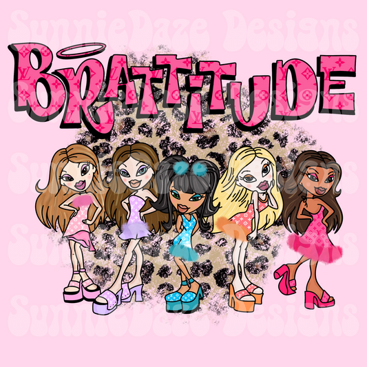 Brattitude png w the girlys