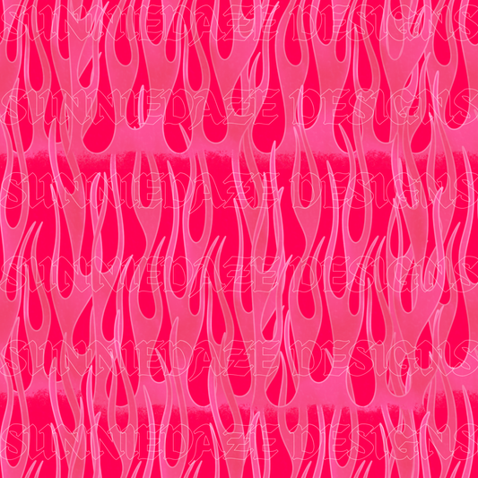 Pink flames commercial use