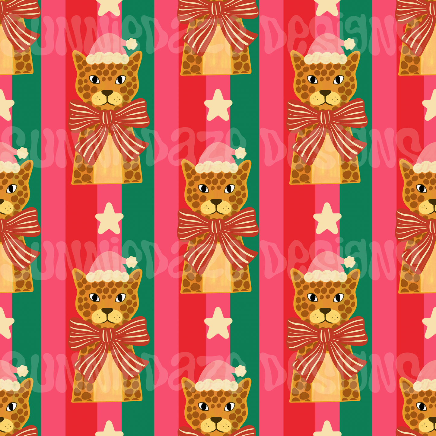 Leopard Christmas vibez