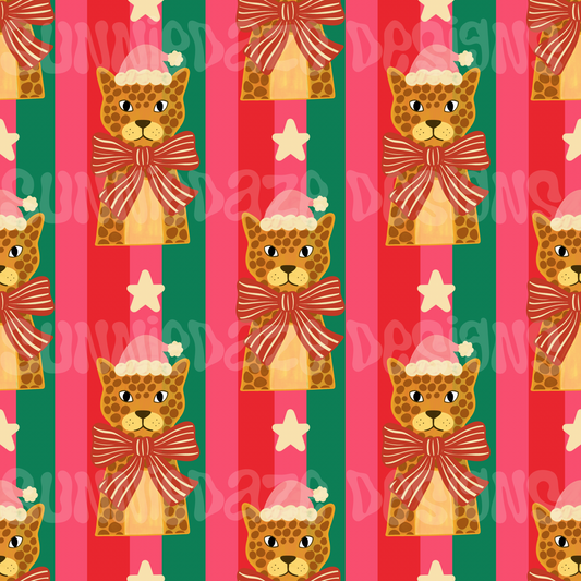 Leopard Christmas vibez