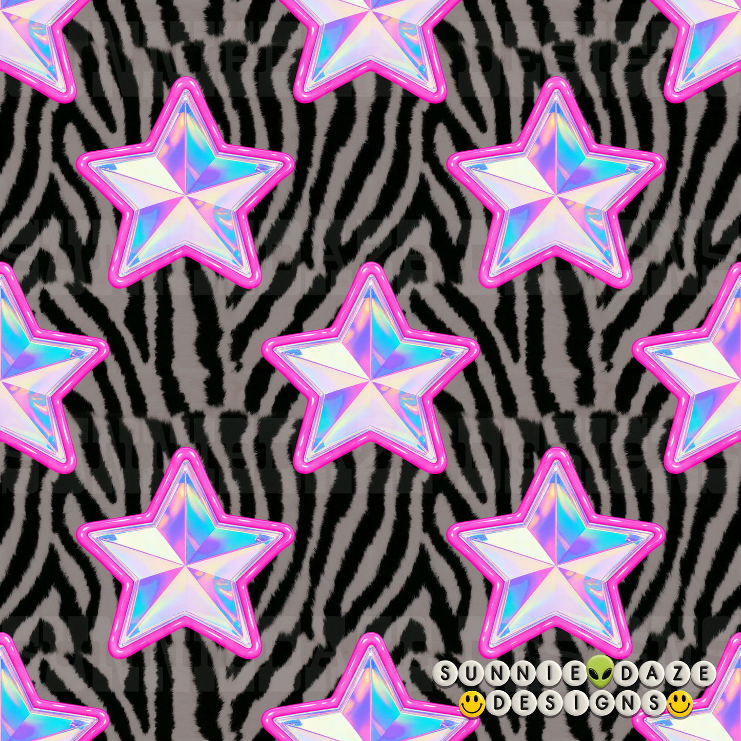 Darker zebra stars
