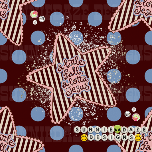 A little fall, a lotta Jesus stars