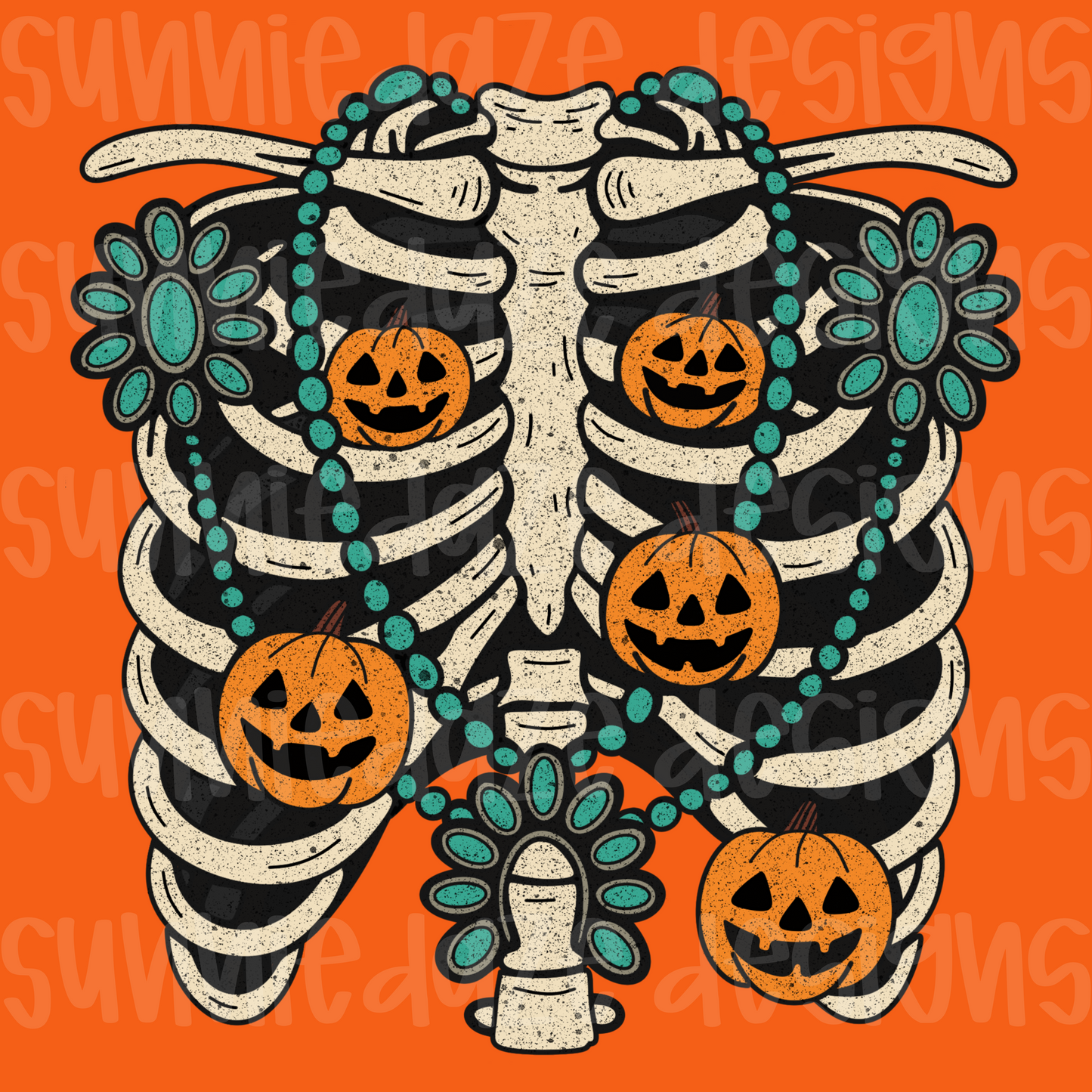 Yallternative pumpkins & turquoise 🩵