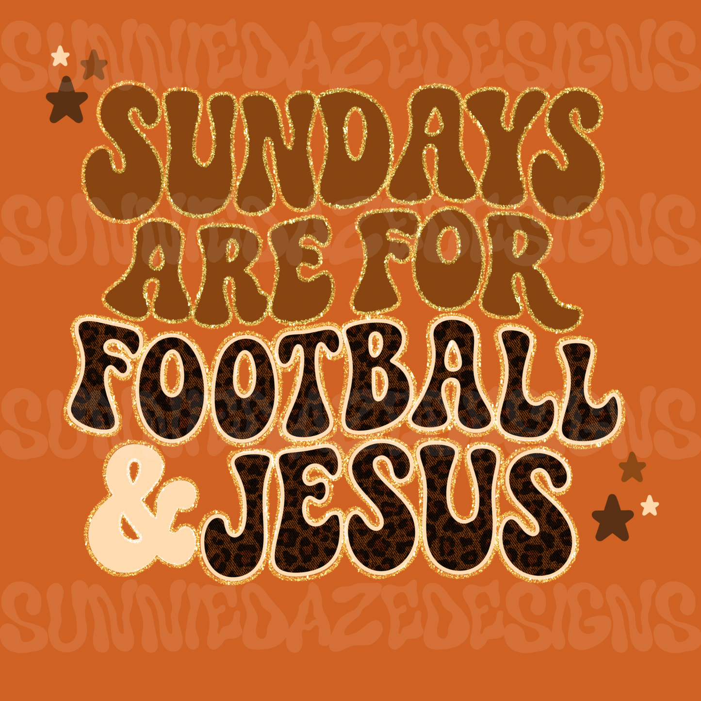 Sundays are for football & Jesus png
