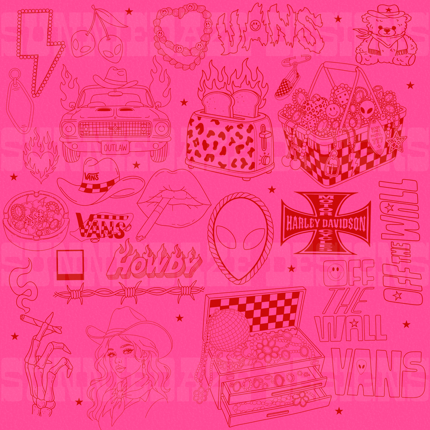 OUTLAW BABEZ • semi exclusive procreate stampz • NO CODES