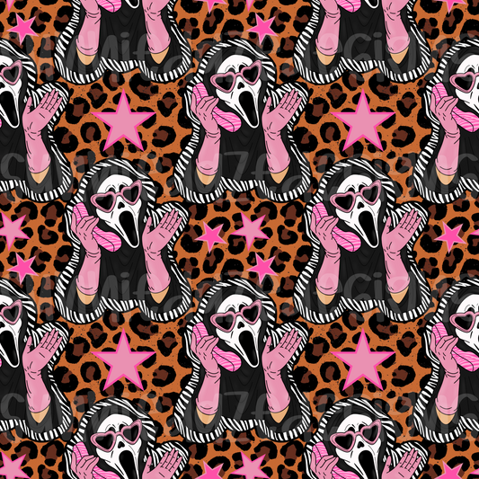 Scream queen leopard
