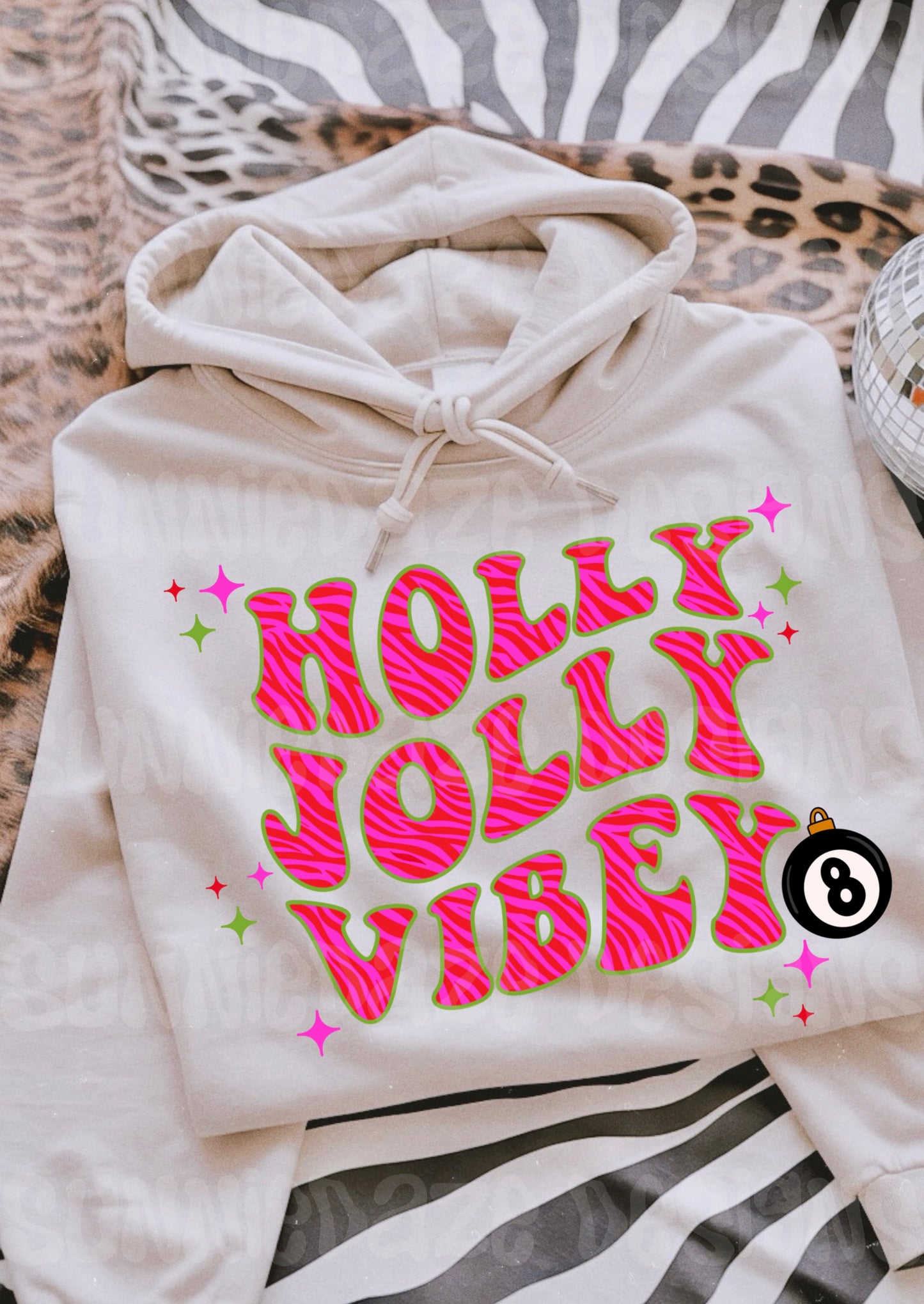 Holly jolly vibey png