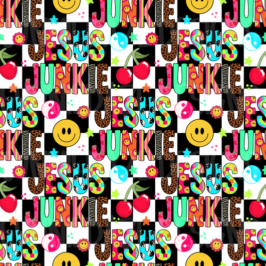 Jesus Junkie - checkered