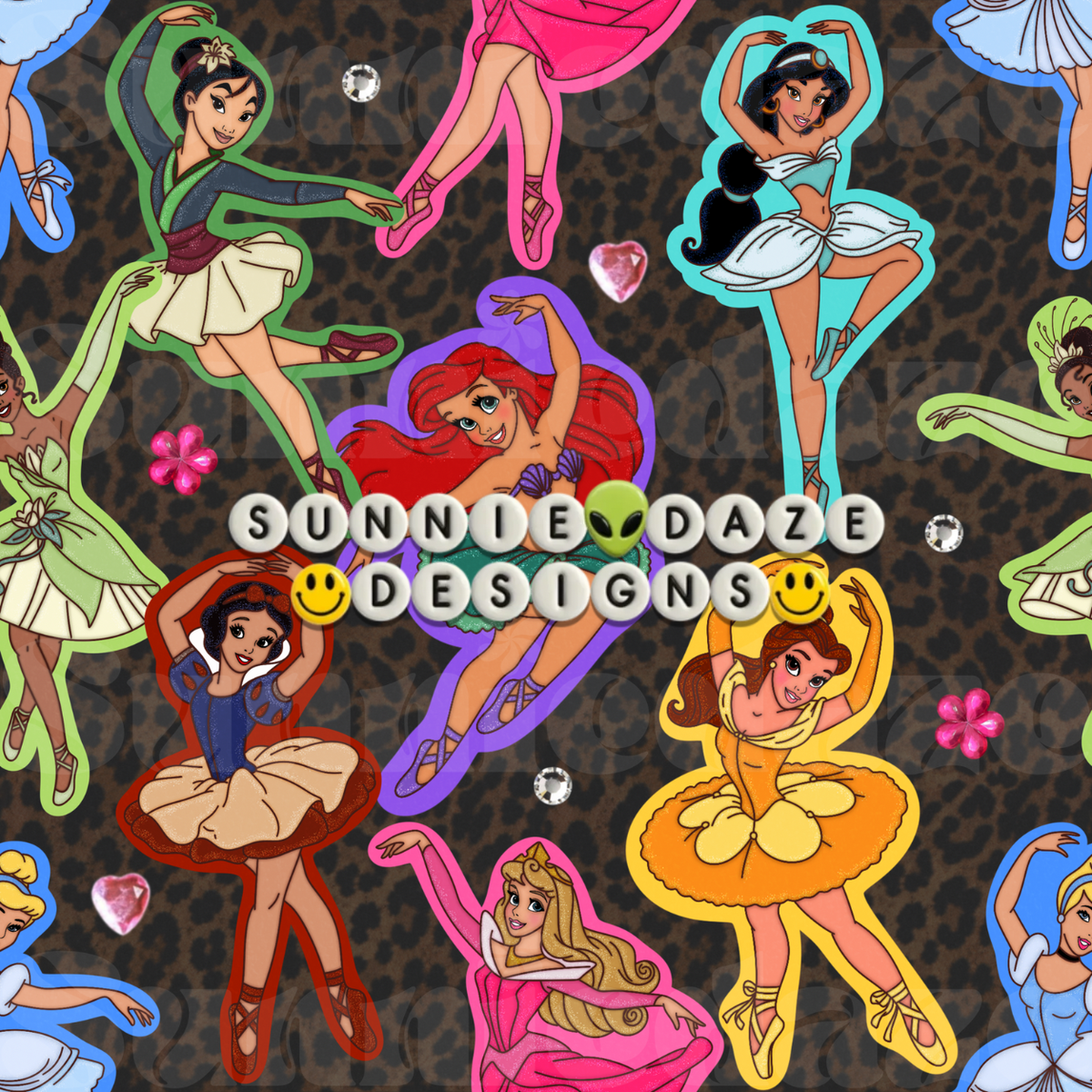 Whimsy princess bundle of all 21 seamless