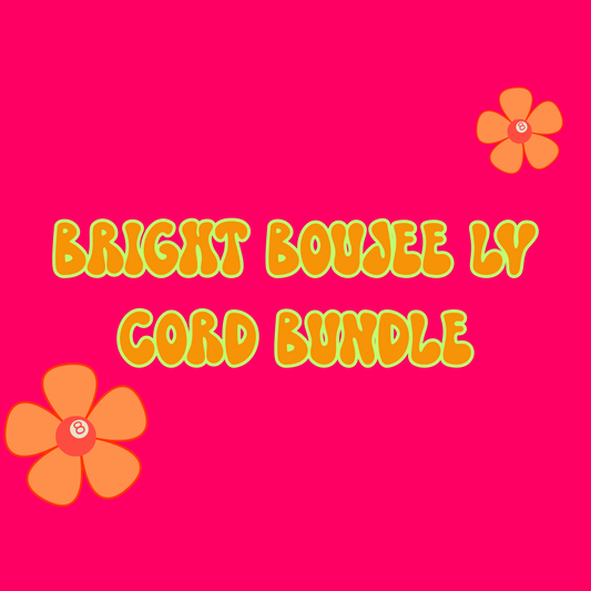 Bright boujee cord seamless bundle