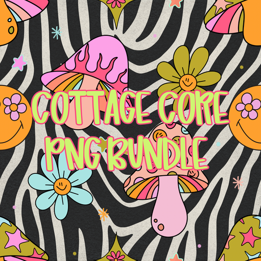 Cottage core png bundle