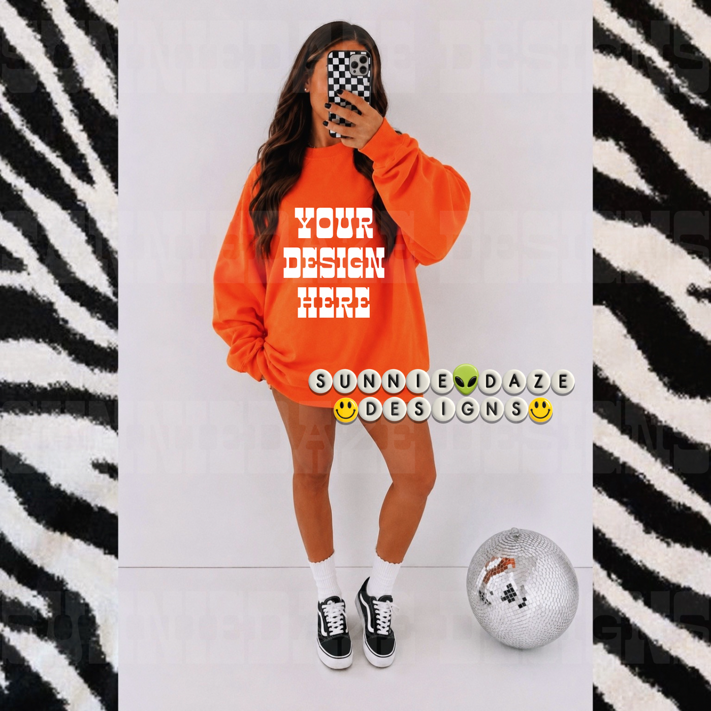 Orange crew mock up