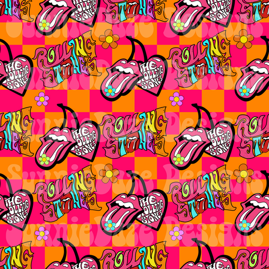 Groovy stones seamless