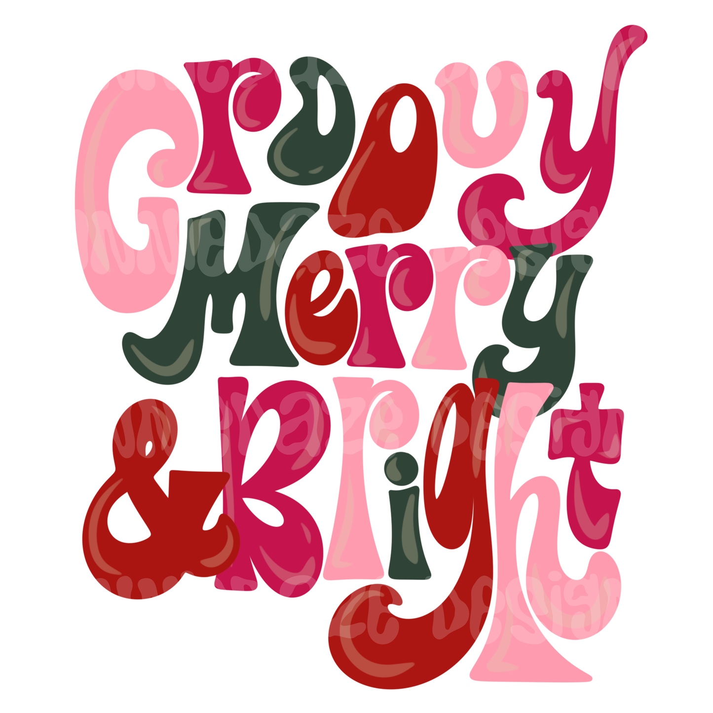 Groovy, Merry & Bright png