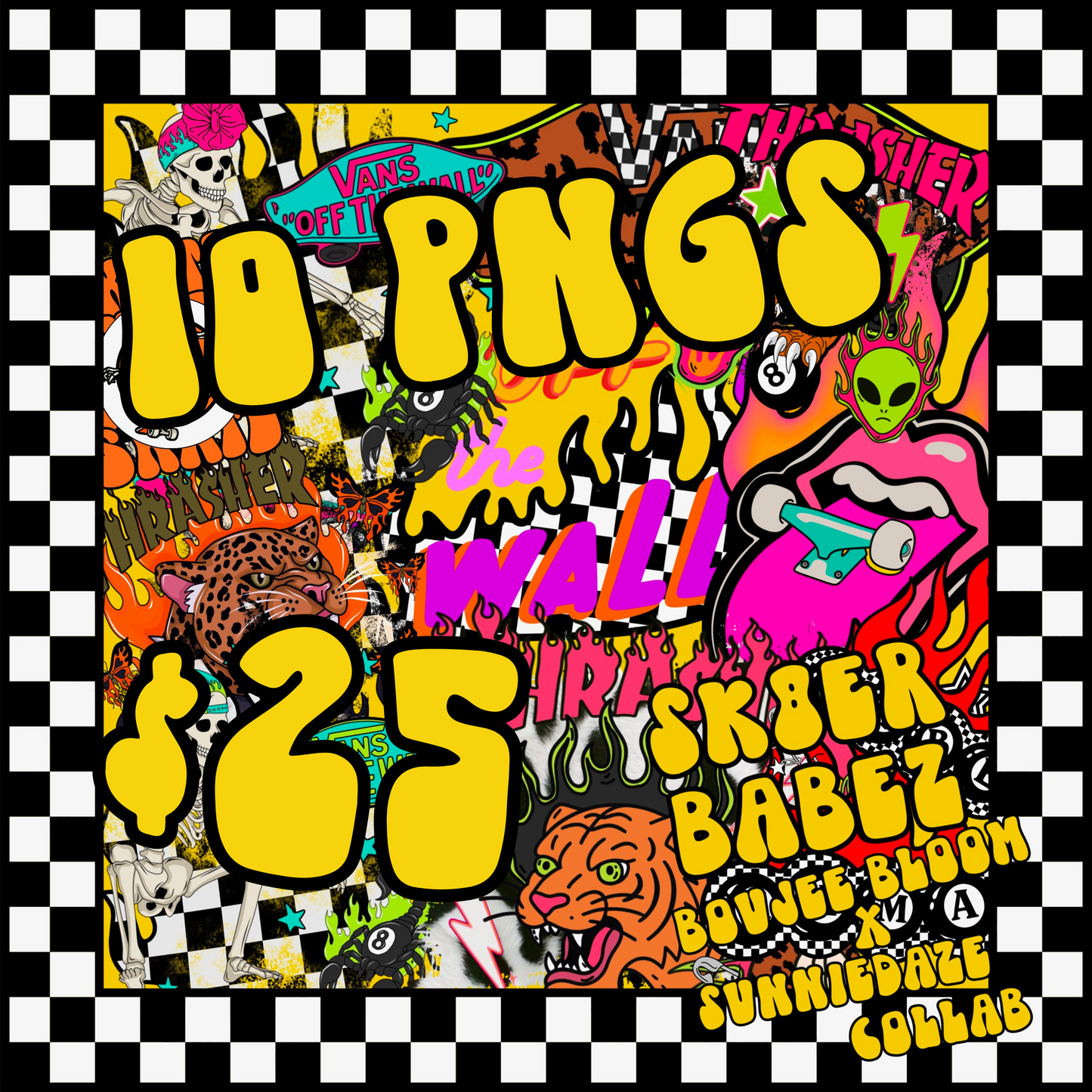 Sk8er babez collab 10 PNG’s