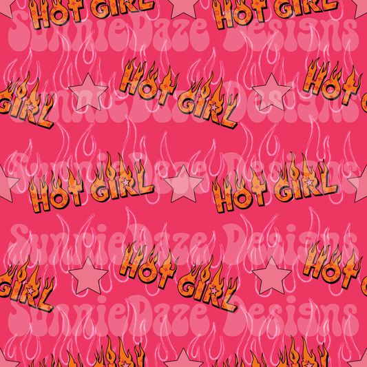 Hot girl stars seamless • pink