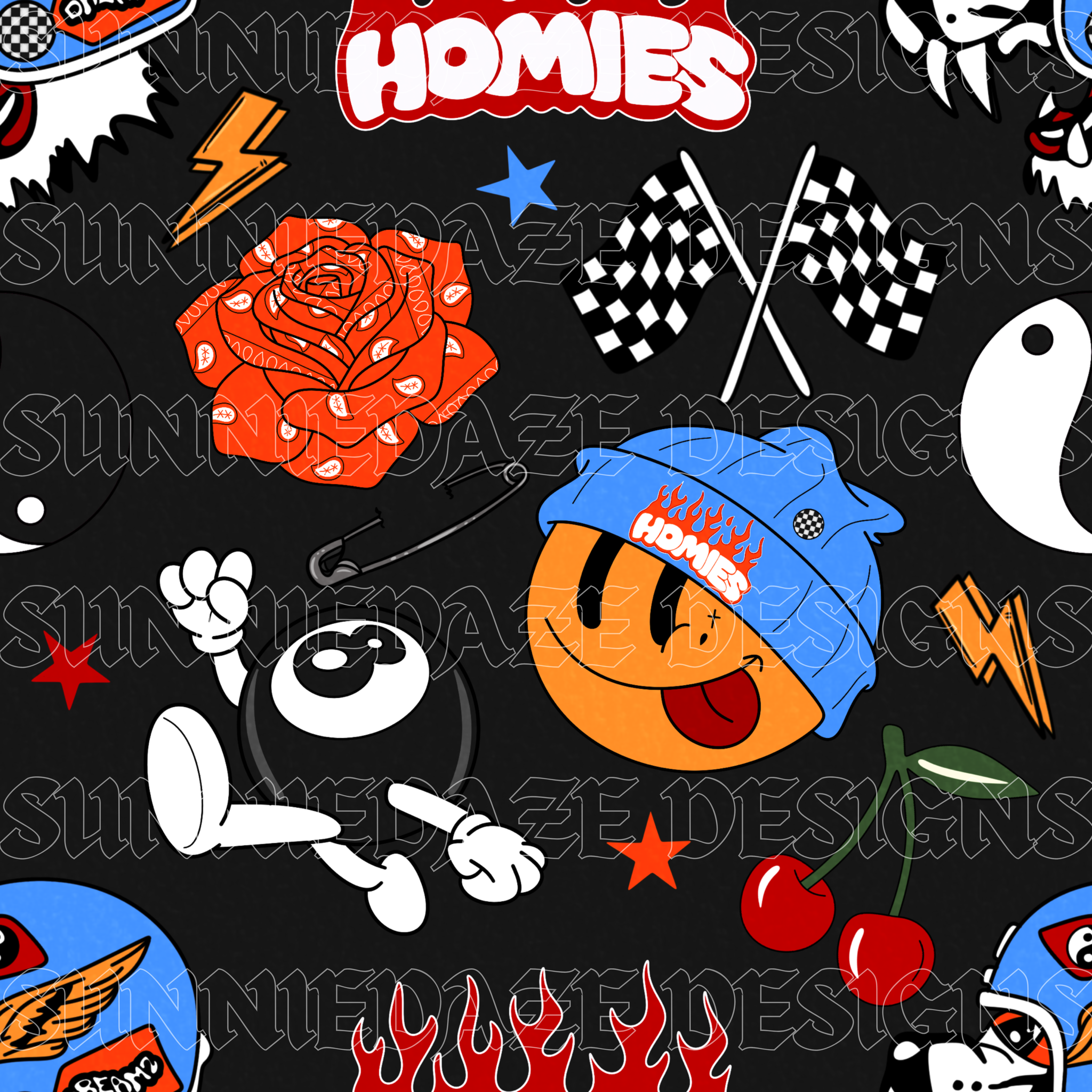 4 the homies black – Sunnie Daze Designs