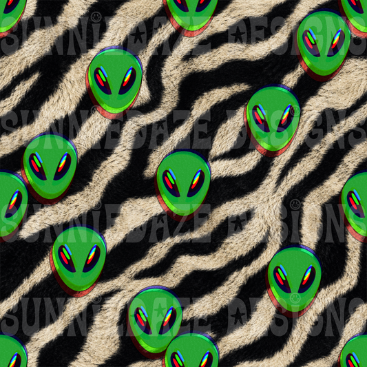Alien vibez zebra
