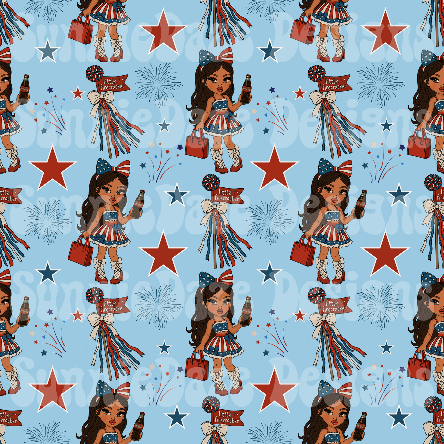 FOJ doll- blue