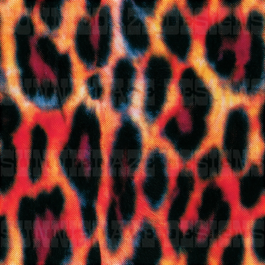 Half tone leopard • commercial use
