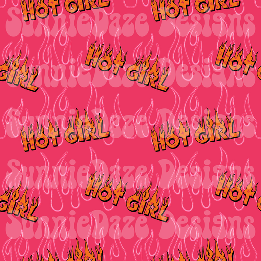 Hot girl seamless • pink