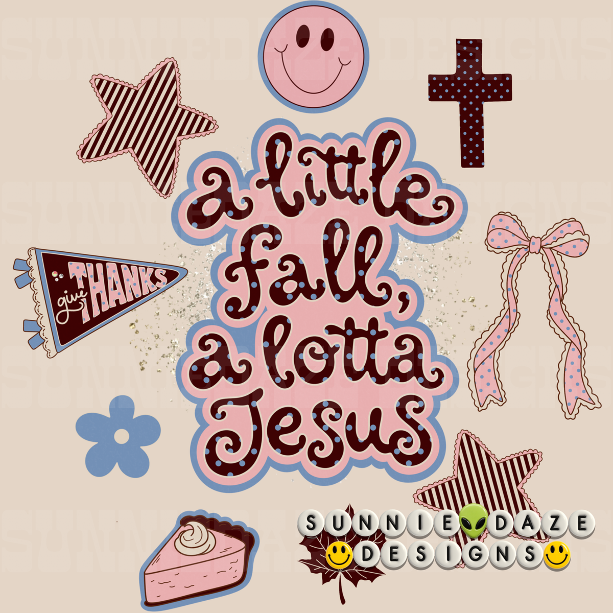 A little fall, a lotta Jesus png 2