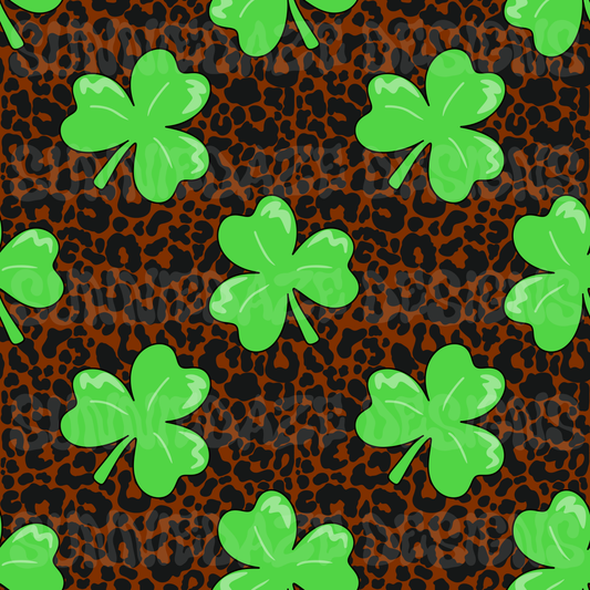 Clovers + leopard