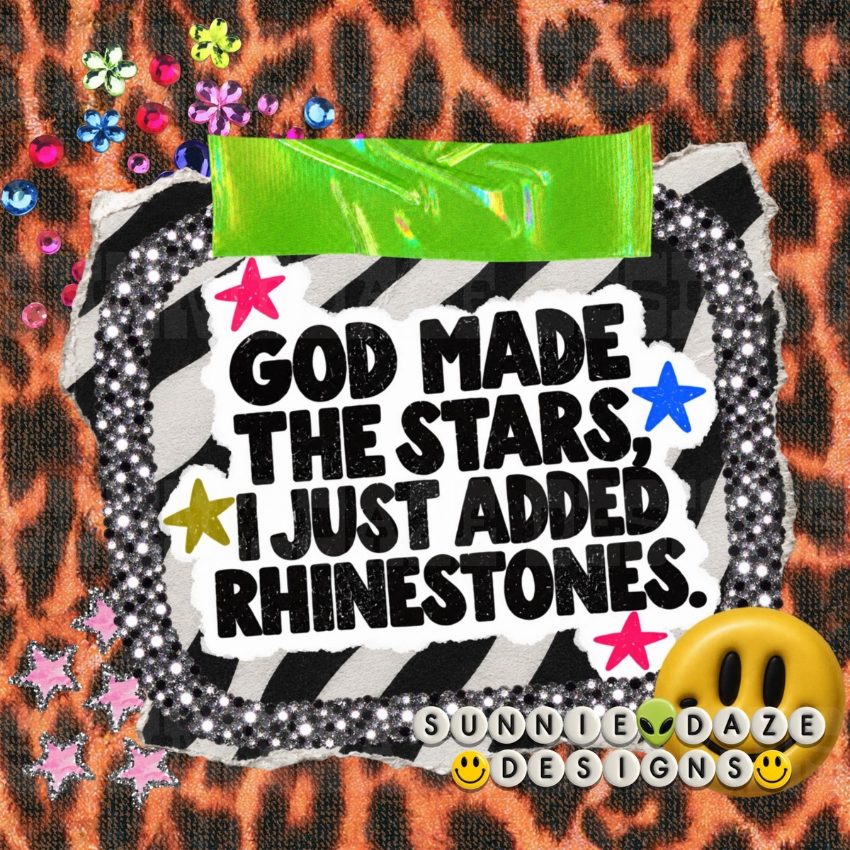 God made the stars • rhinestone edit | semi exclusive only 5 available NO CODES