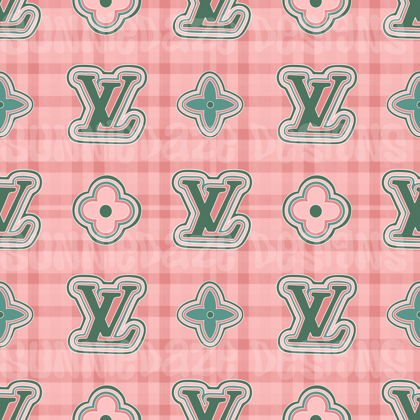 Boujee plaid Christmas