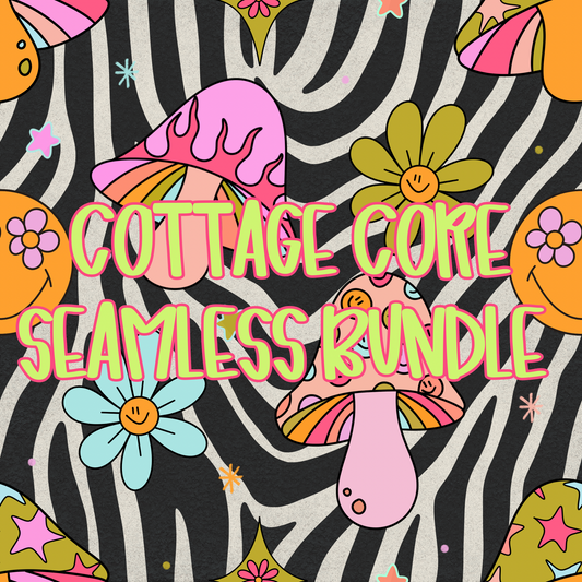 Cottagecore seamless bundle
