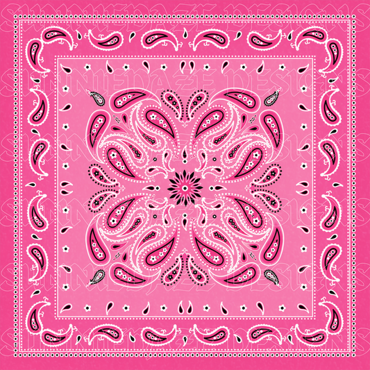 Pink bandana