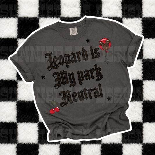 Leopard is my park neutral PNG
